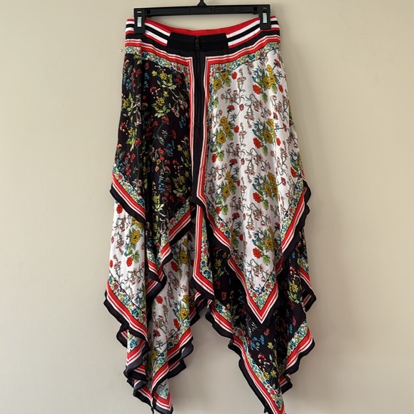 Alice + Olivia Multicolor Asymmetrical Skirt - Picture 7 of 12